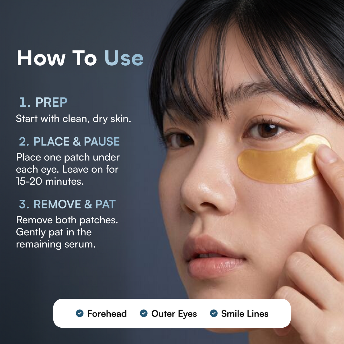 QUIA Retinol Eye Patches