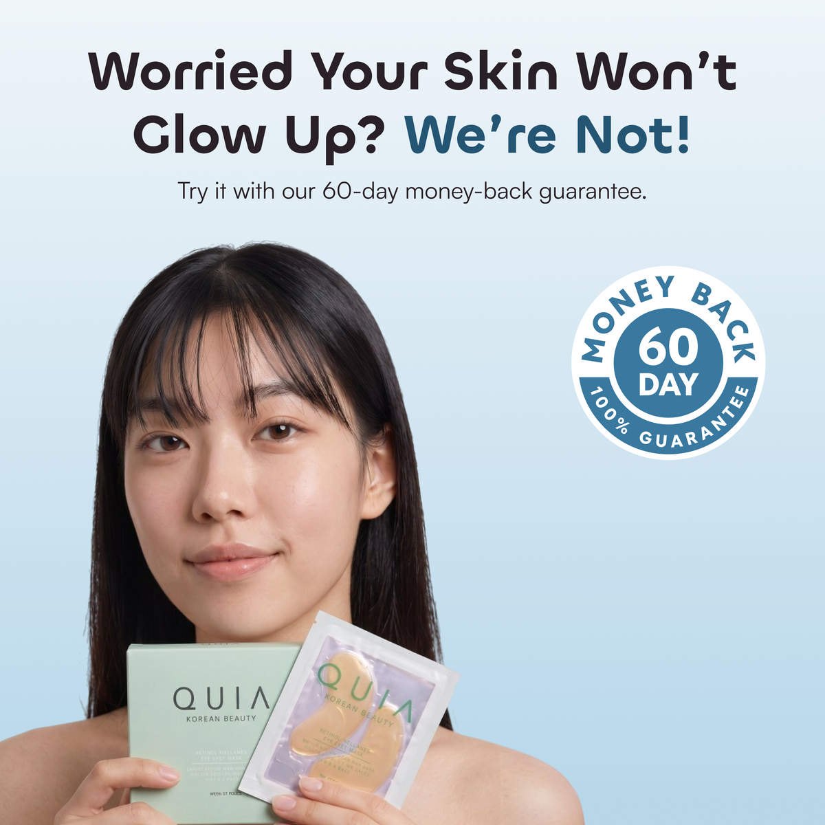QUIA Retinol Eye Patches