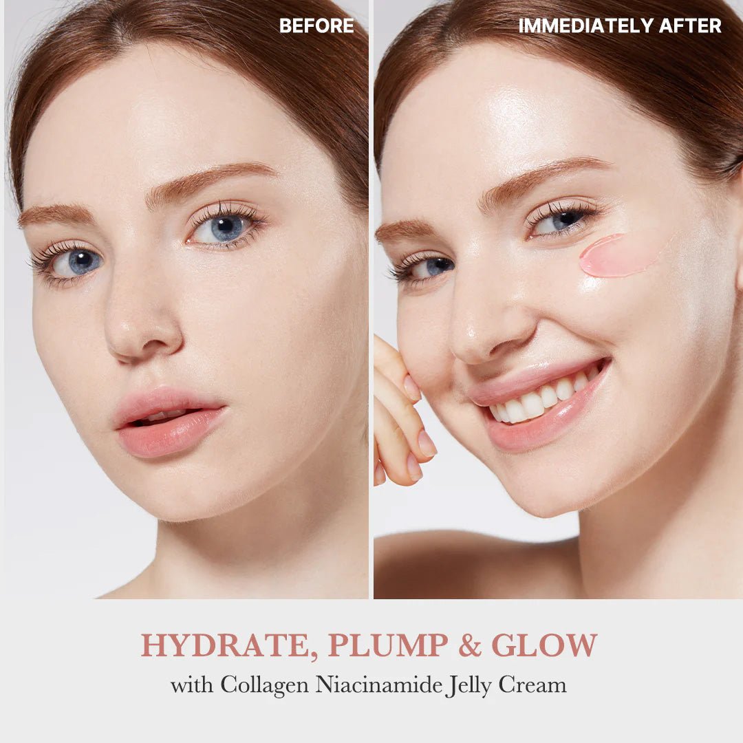 Collagen Niacinamide Jelly Cream - Quia Korean Beauty