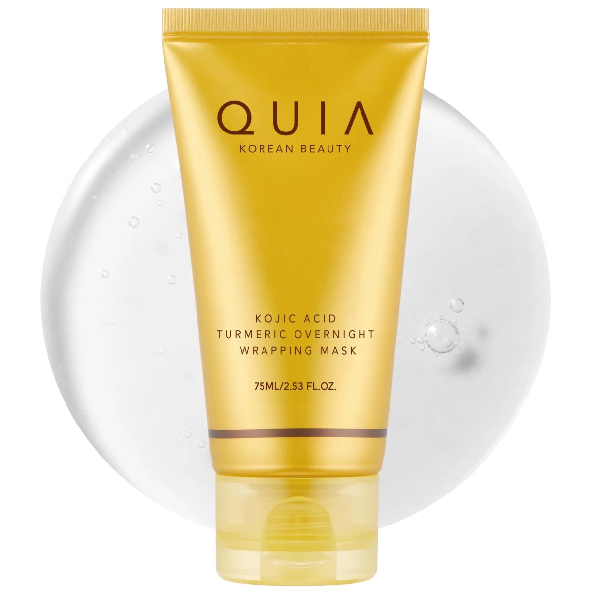 Kojic Acid Turmeric Night Wrapping Mask - Quia Korean Beauty