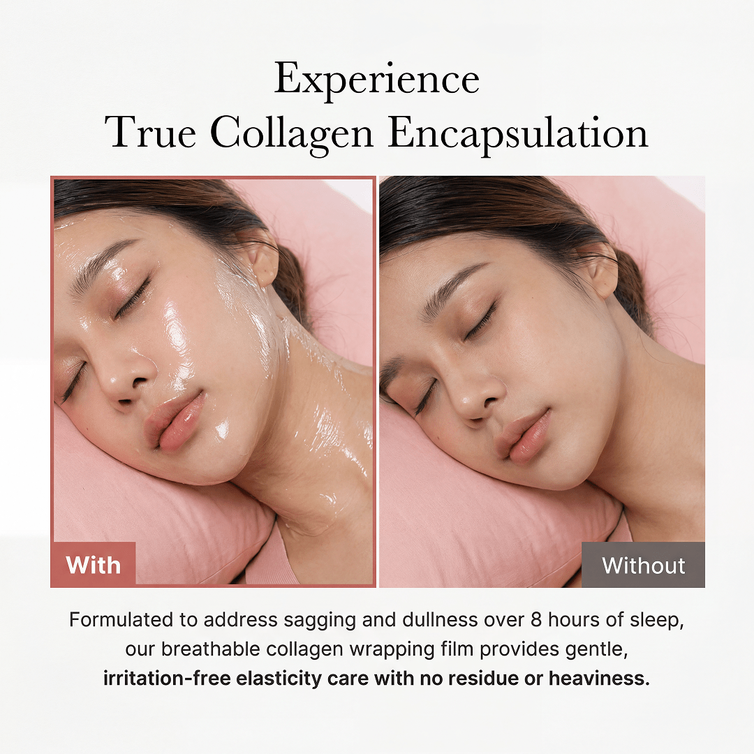 Korean Collagen Night Wrapping Mask - Quia Korean Beauty