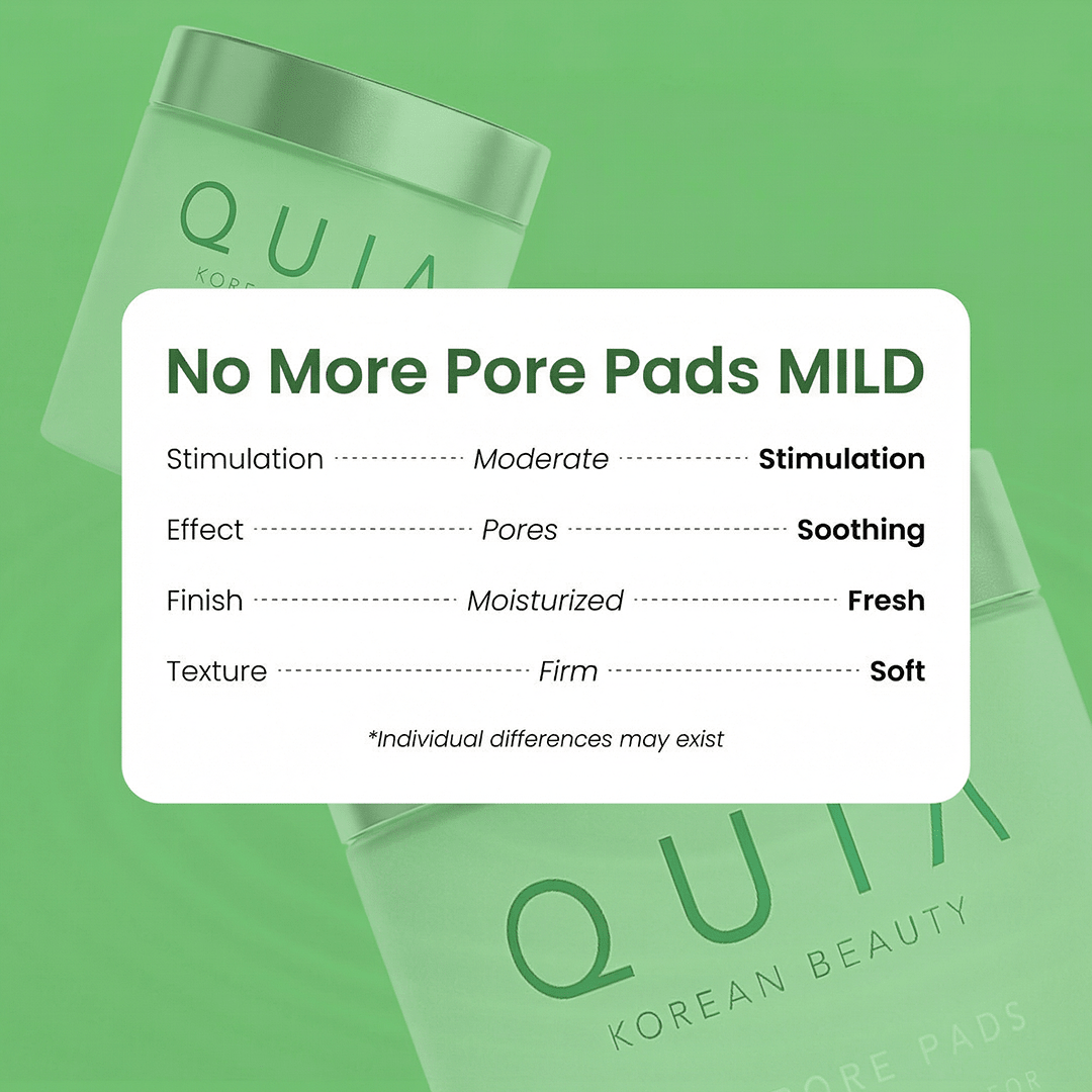 No More Pore Pads - Quia Korean Beauty