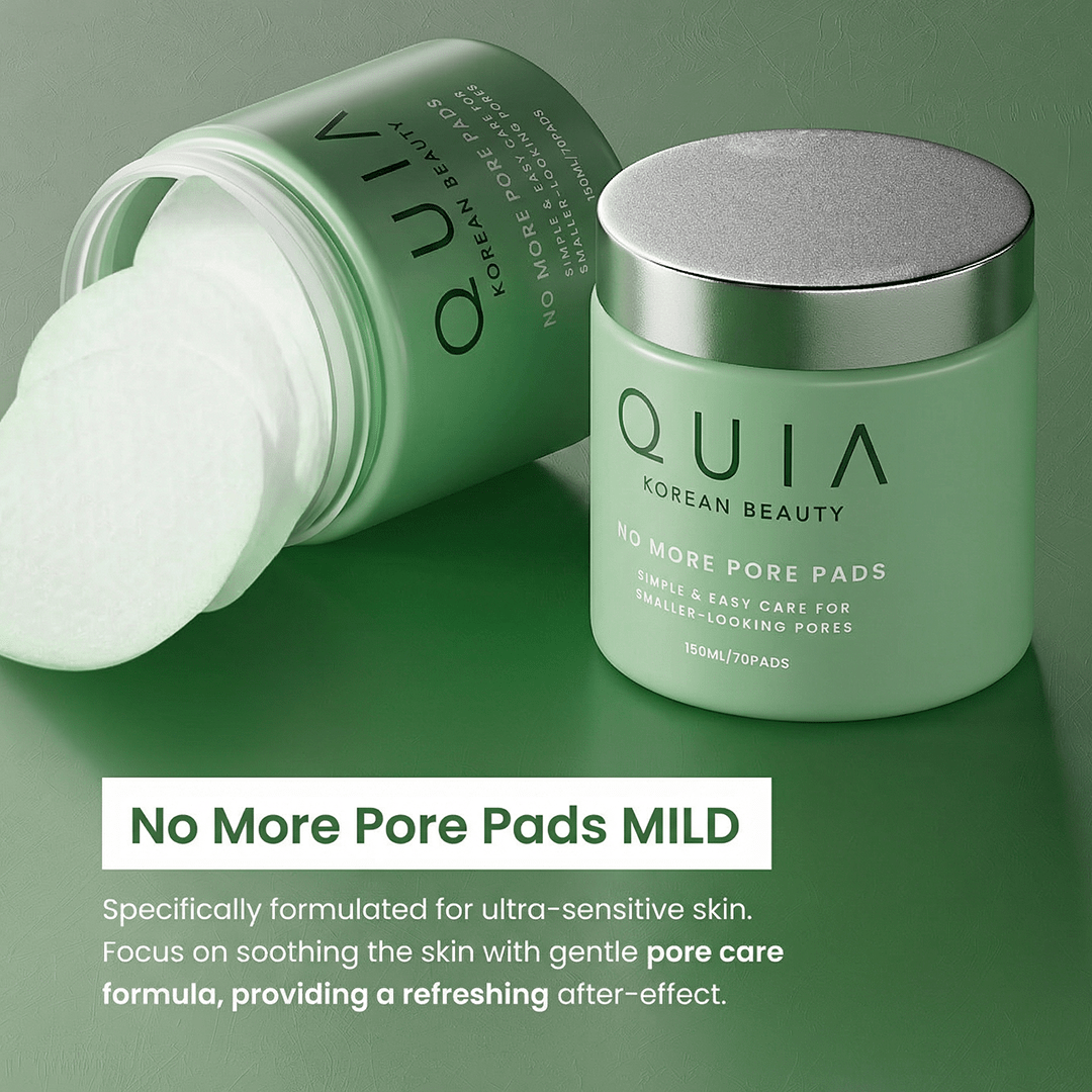 No More Pore Pads - Quia Korean Beauty