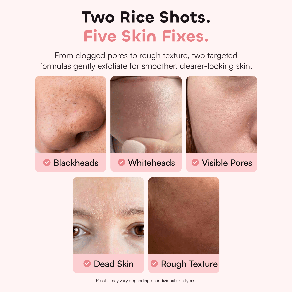 QUIA Peel Shot
Exfoliating Rice Shots - Quia Korean Beauty