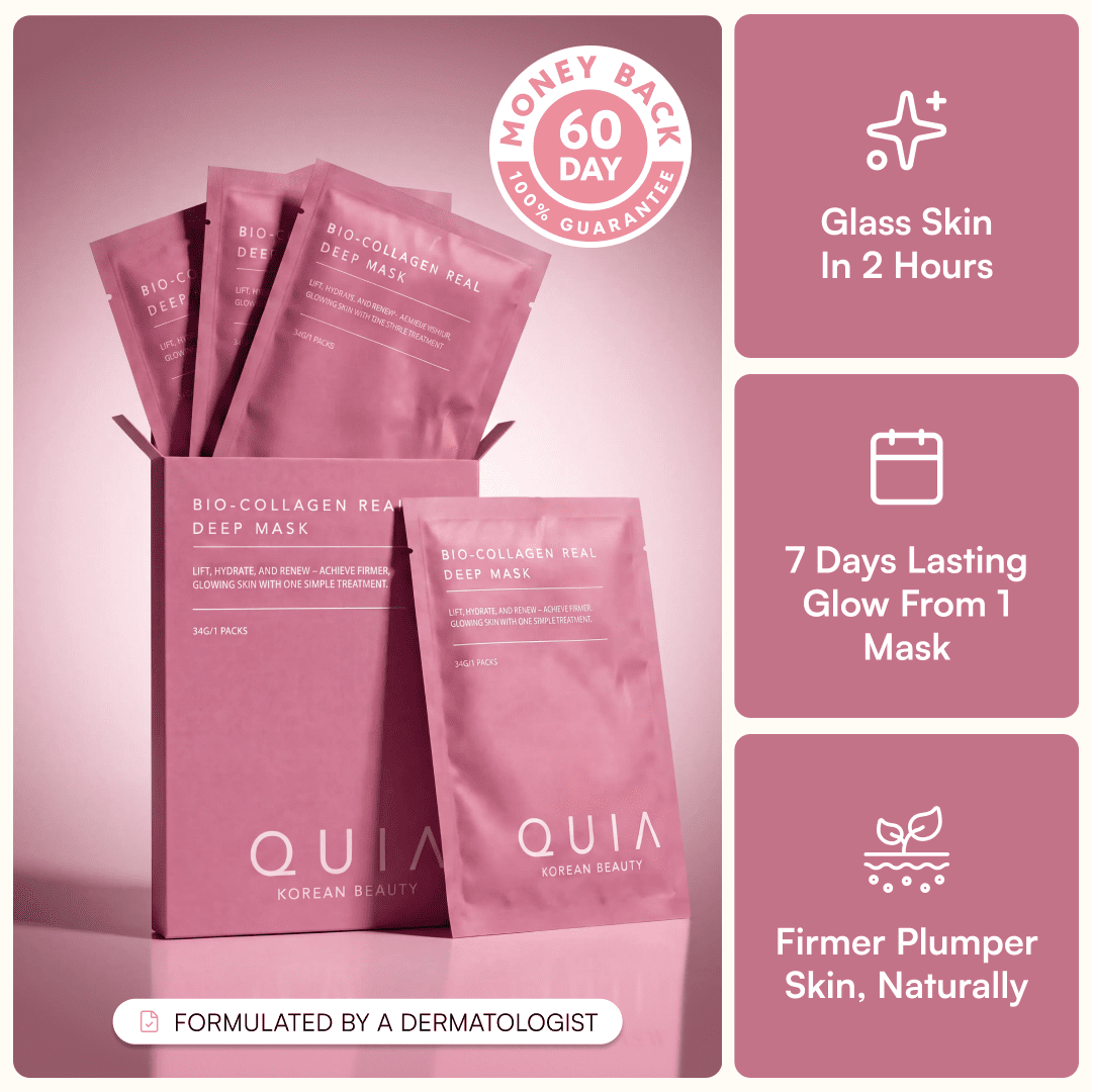 Bio-Collagen Real Deep Mask - Quia Korean Beauty