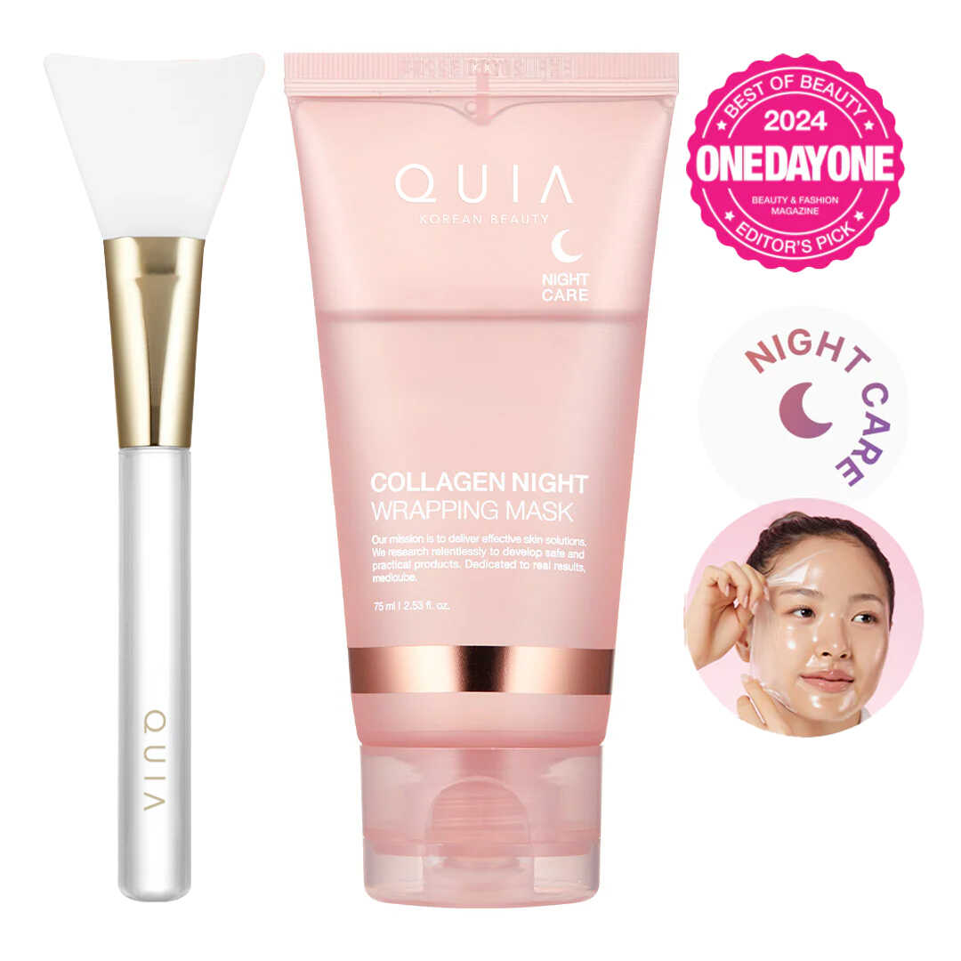 Collagen Night Wrapping Mask - Quia Korean Beauty