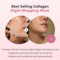 Korean Collagen Night Wrapping Mask - Quia Korean Beauty