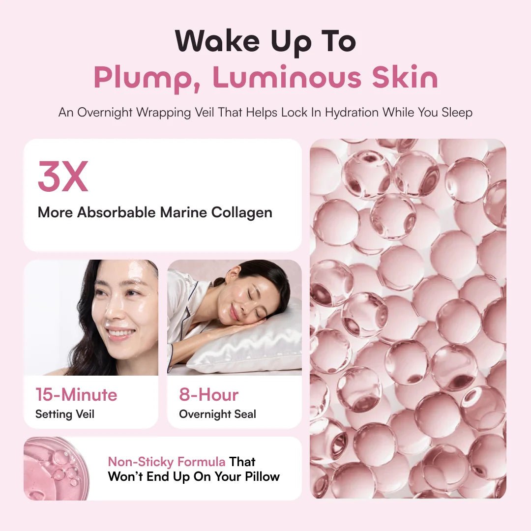 Korean Collagen Night Wrapping Mask - Quia Korean Beauty