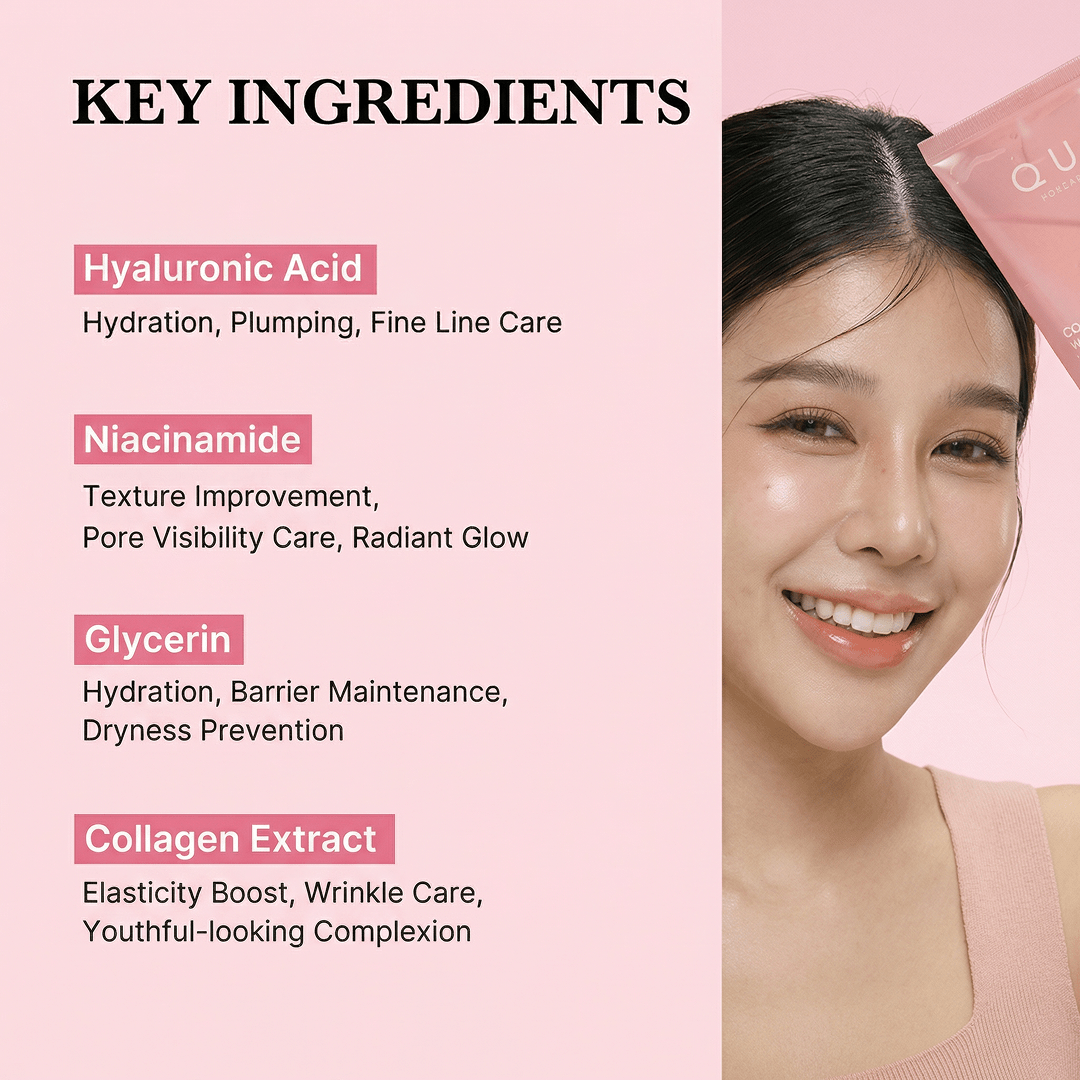 Korean Collagen Night Wrapping Mask - Quia Korean Beauty