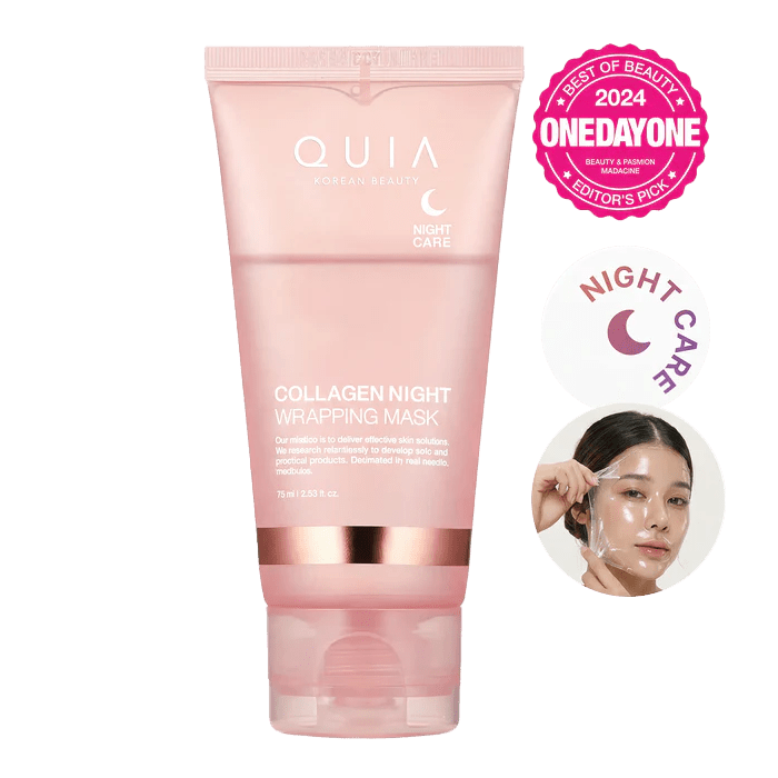 Korean Collagen Night Wrapping Mask - Quia Korean Beauty
