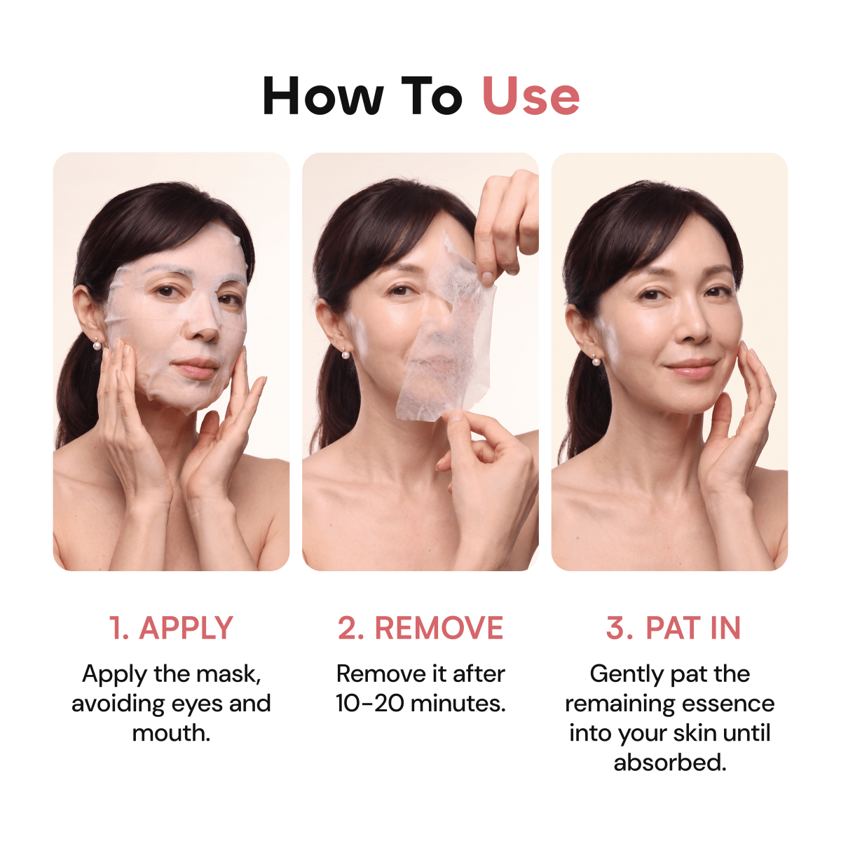 QUIA Hyaluronic Acid Facial Mask - Quia Korean Beauty