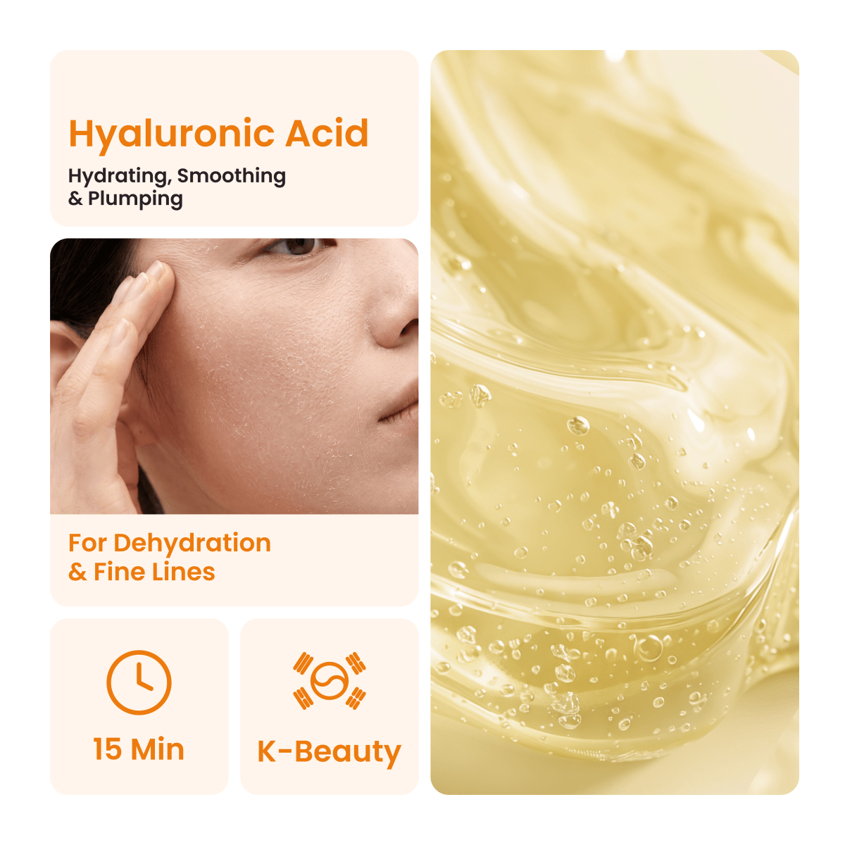QUIA Hyaluronic Acid Facial Mask - Quia Korean Beauty