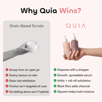 QUIA Peel Shot Exfoliating Rice Shots - Quia Korean Beauty