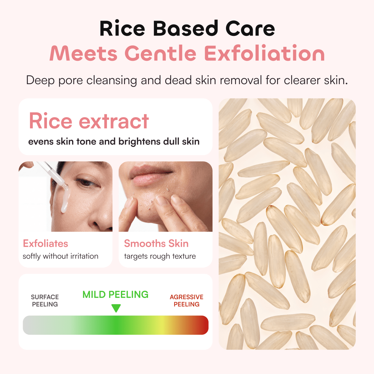 QUIA Peel Shot Exfoliating Rice Shots - Quia Korean Beauty