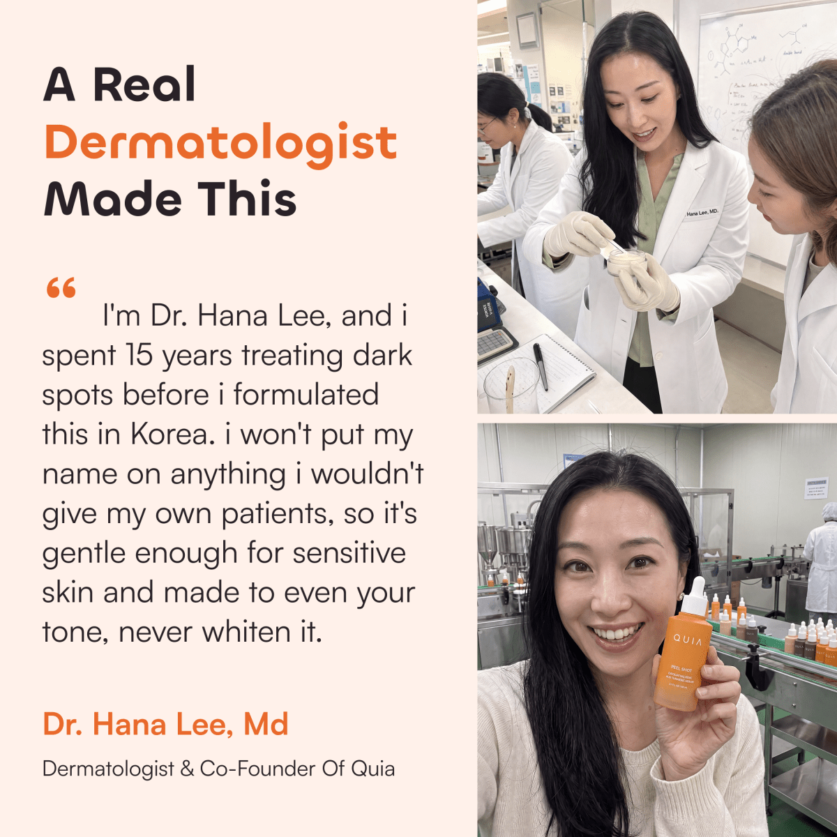 QUIA Peel Shot Kojic Acid Turmeric Serum - Quia Korean Beauty