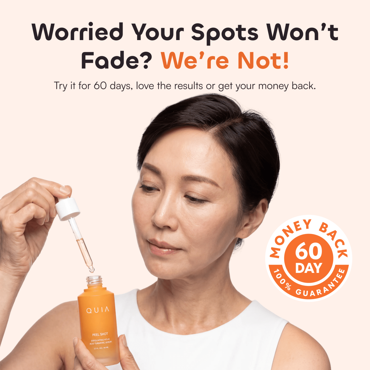 QUIA Peel Shot Kojic Acid Turmeric Serum - Quia Korean Beauty