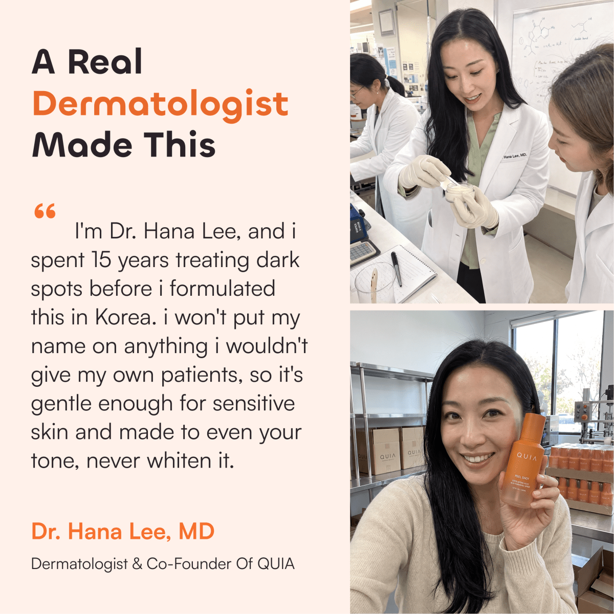 QUIA Peel Shot Kojic Acid Turmeric Spray - Quia Korean Beauty