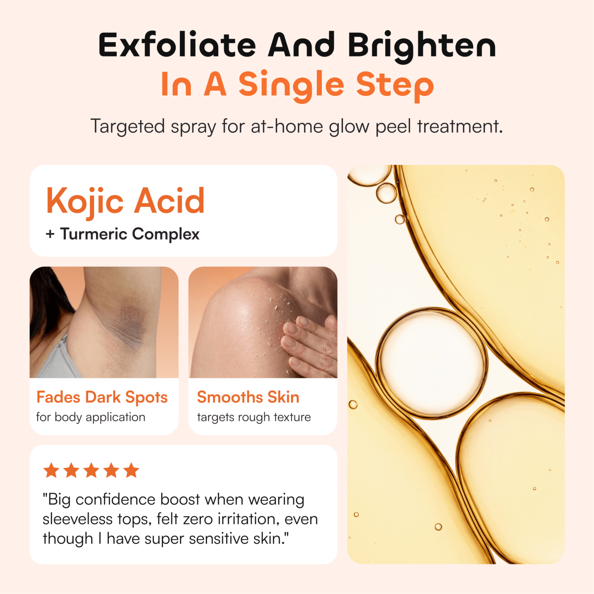 QUIA Peel Shot Kojic Acid Turmeric Spray - Quia Korean Beauty