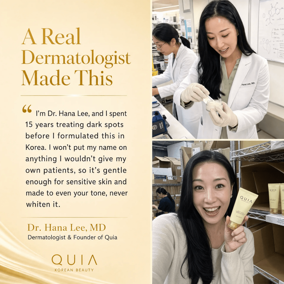 Quia Turmeric & Kojic Acid Overnight Mask - Quia Korean Beauty